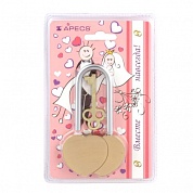 Сувенирный свадебный латунный замок Apecs PDB-33-60-Blister